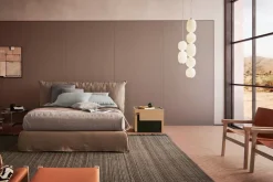 Clearance Letto matrimoniale con giroletto Piumotto a prezzo scontato Letti