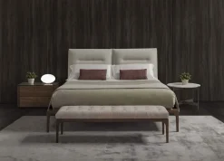 Clearance Letto matrimoniale con giroletto Kensington a prezzo scontato Letti