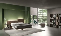 Clearance Letto matrimoniale con giroletto Nazarè a prezzo scontato Letti