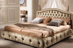 Letto matrimoniale con giroletto Letto velluto 180x200 o 160x200 principato di monaco   a prezzo scontato^Md work Hot