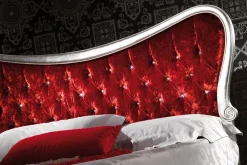 Md work Letto matrimoniale con giroletto Letto matrimoniale luxury swarovski a prezzo scontato- Letti