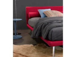 Outlet Letto matrimoniale con giroletto Aspen a prezzo ribassato Letti