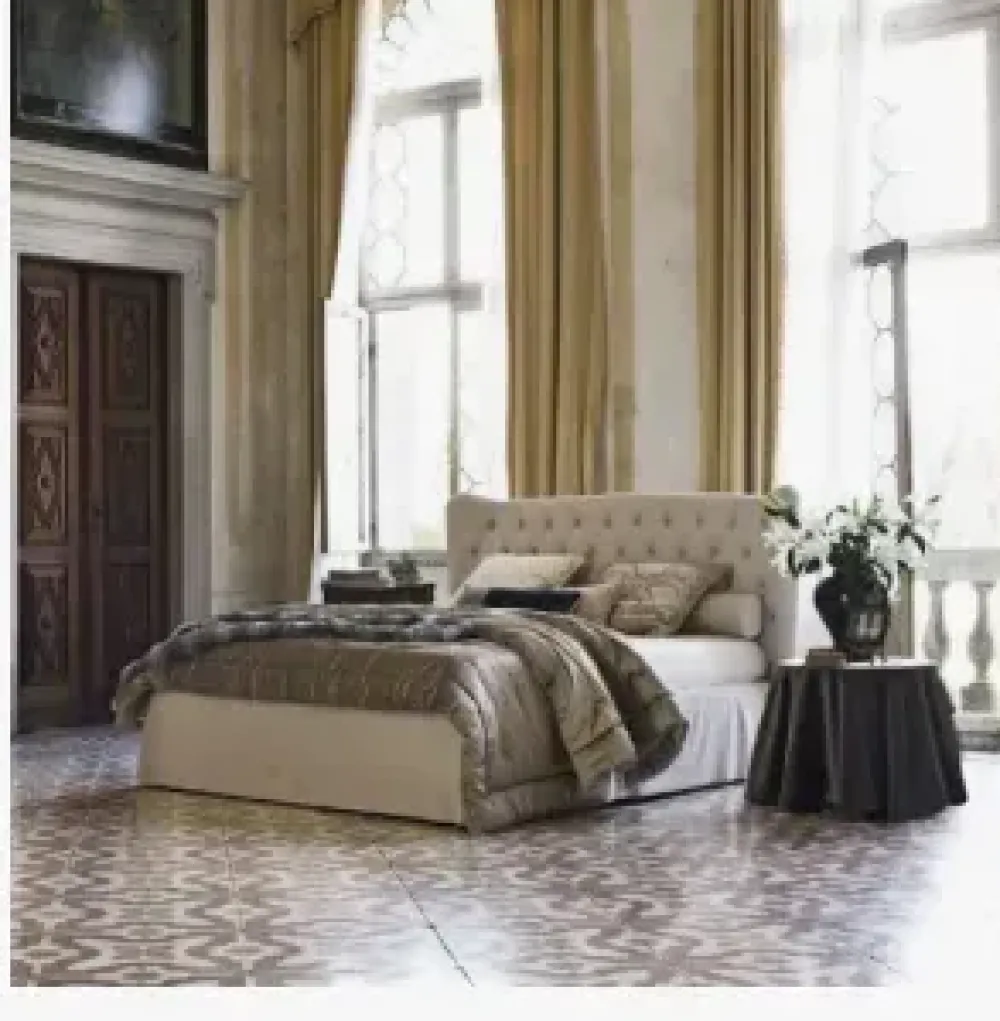 Online Letto matrimoniale con giroletto Tommy a prezzo riservato Letti