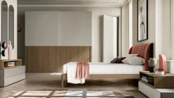 Letto matrimoniale con piedini Scirocco a prezzo scontato^Santalucia Online