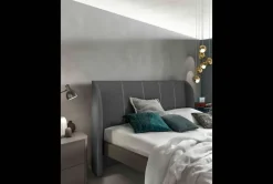 Letto matrimoniale con piedini Scirocco a prezzo scontato^Santalucia Online