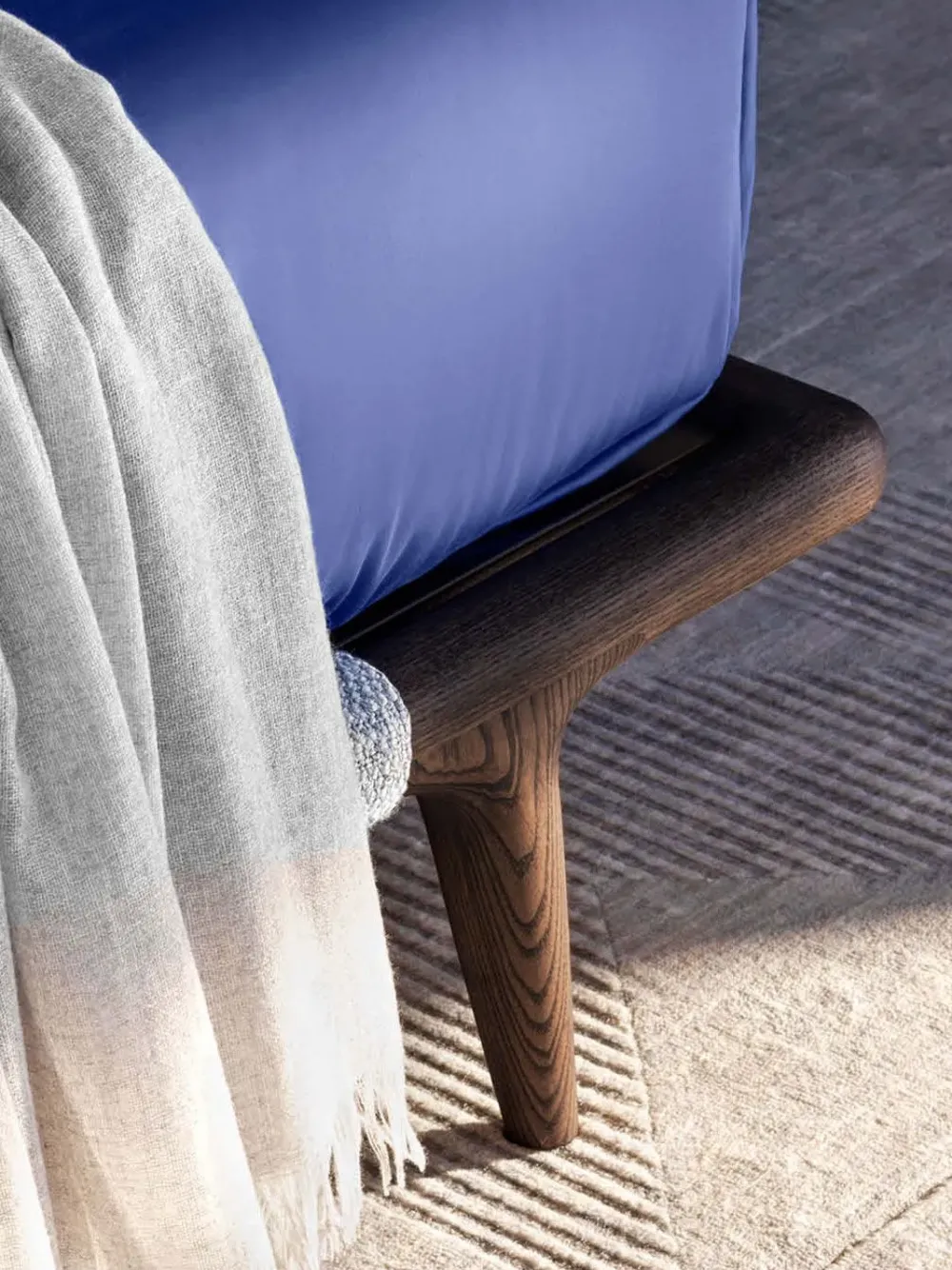 Flou Letto matrimoniale con piedini Gaudì a prezzo riservato- Letti