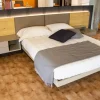 Online Letto matrimoniale con piedini Ecletto a prezzo ribassato Letti