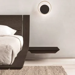 Outlet Letto matrimoniale con piedini Aqua a prezzo ribassato Letti