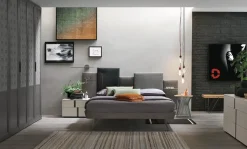 Best Letto matrimoniale con piedini Skyline elegance  a prezzo riservato Letti