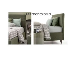 New Letto matrimoniale con piedini Benny a prezzo ribassato Letti