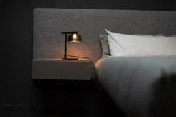 Lago Letto matrimoniale con piedini Fluttua a prezzo scontato- Letti