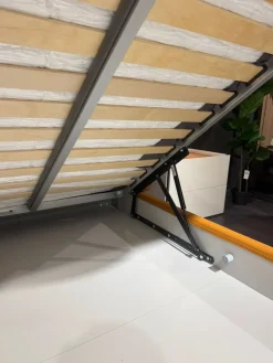 Letto matrimoniale design Origami a prezzo scontato^Novaluna Outlet