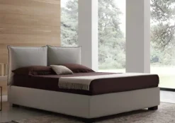 Letto matrimoniale design Zelos a prezzo scontato^Artigianale Outlet