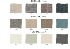 Letto matrimoniale design Letto imbottito road a prezzo scontato^Mobilificio Bellutti Sale