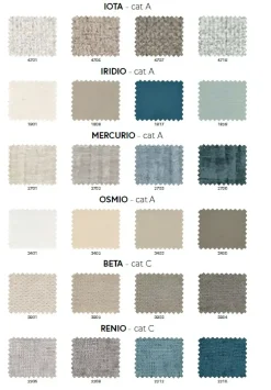 Letto matrimoniale design Letto imbottito road a prezzo scontato^Mobilificio Bellutti Sale