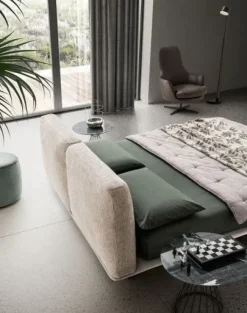 Le Comfort Letto matrimoniale design Fenice a prezzo scontato- Letti