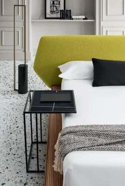 Felis Letto matrimoniale design Taipei wood a prezzo ribassato- Letti