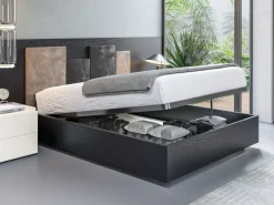 Granzotto Letto matrimoniale design City a prezzo ribassato- Letti