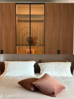 Letto matrimoniale design Alys a prezzo ribassato^B&B Italia Best