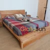 Letto matrimoniale design Letto wave legno teak a prezzo ribassato^Outlet Etnico Hot