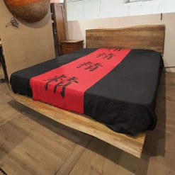 Letto matrimoniale design Letto matrimoniale etnico in legno design japan    a prezzo scontato^Outlet Etnico Clearance