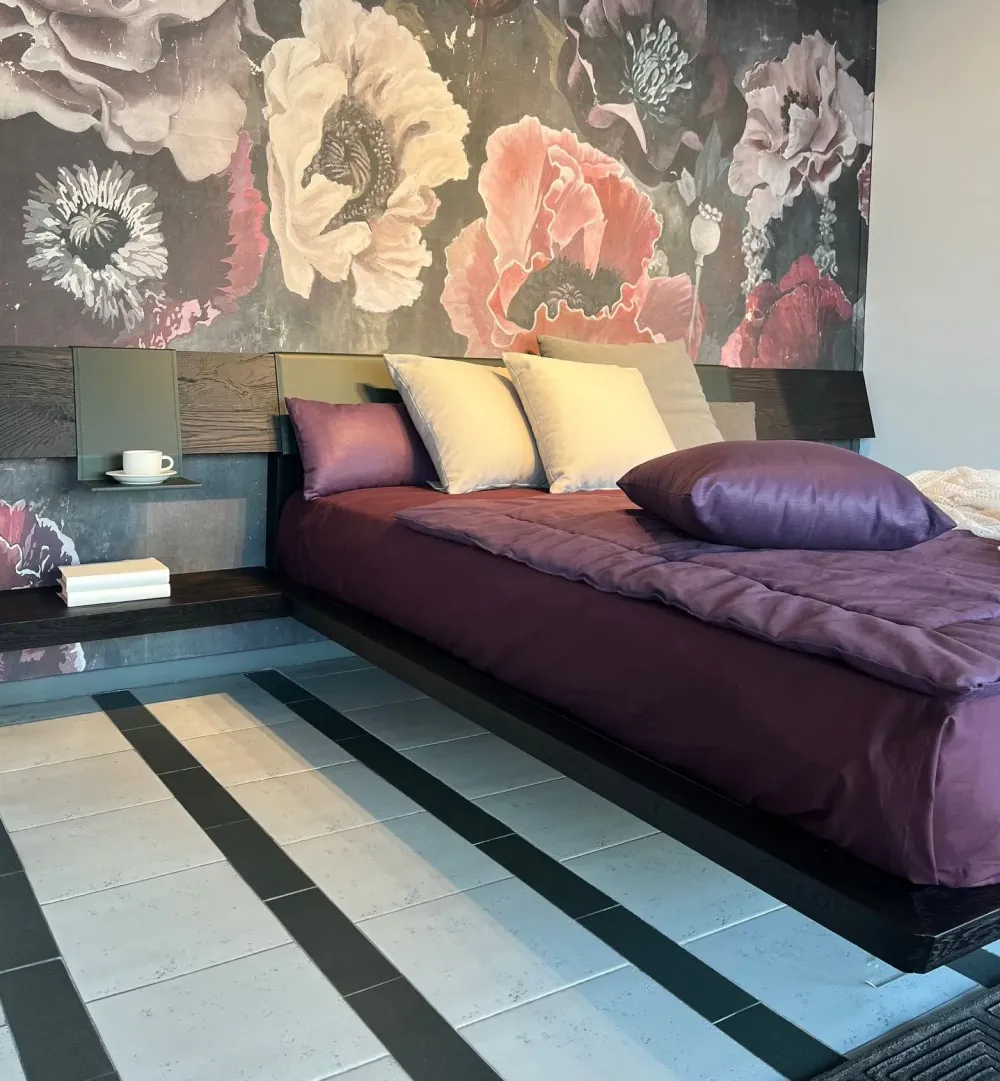 Fimar Letto matrimoniale design Biplano a prezzo scontato- Letti