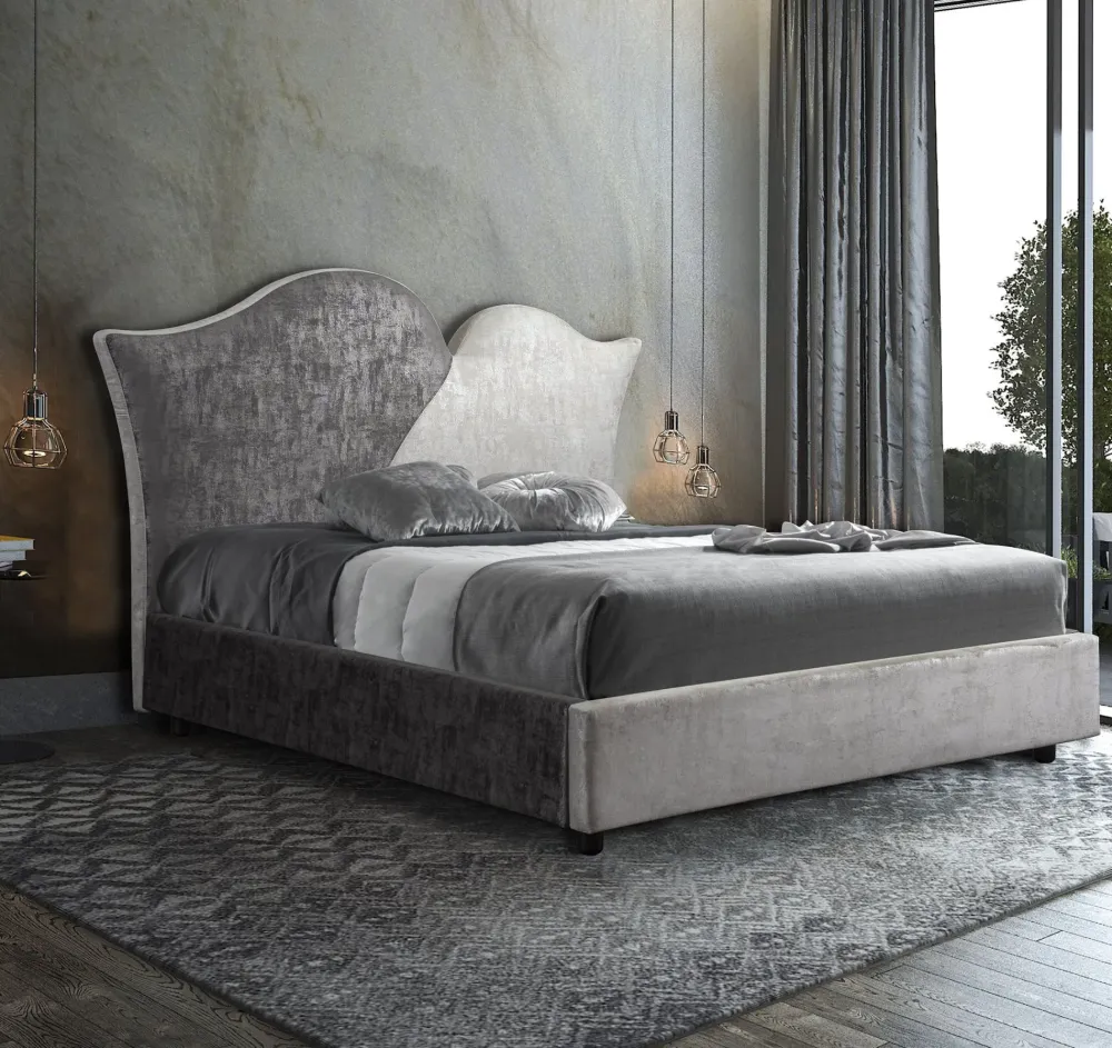 Outlet Etnico Letto matrimoniale desing kiss SCONTATO! Prezzi outlet etnici da non perdere!- Letti