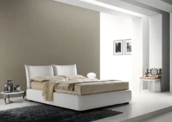 Letto matrimoniale imbottito chic di Bside. Prezzo scontato!^Samoa New