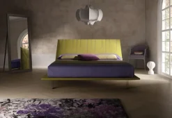 Letto matrimoniale imbottito JC di Bside scontato del 30%.^Samoa Best