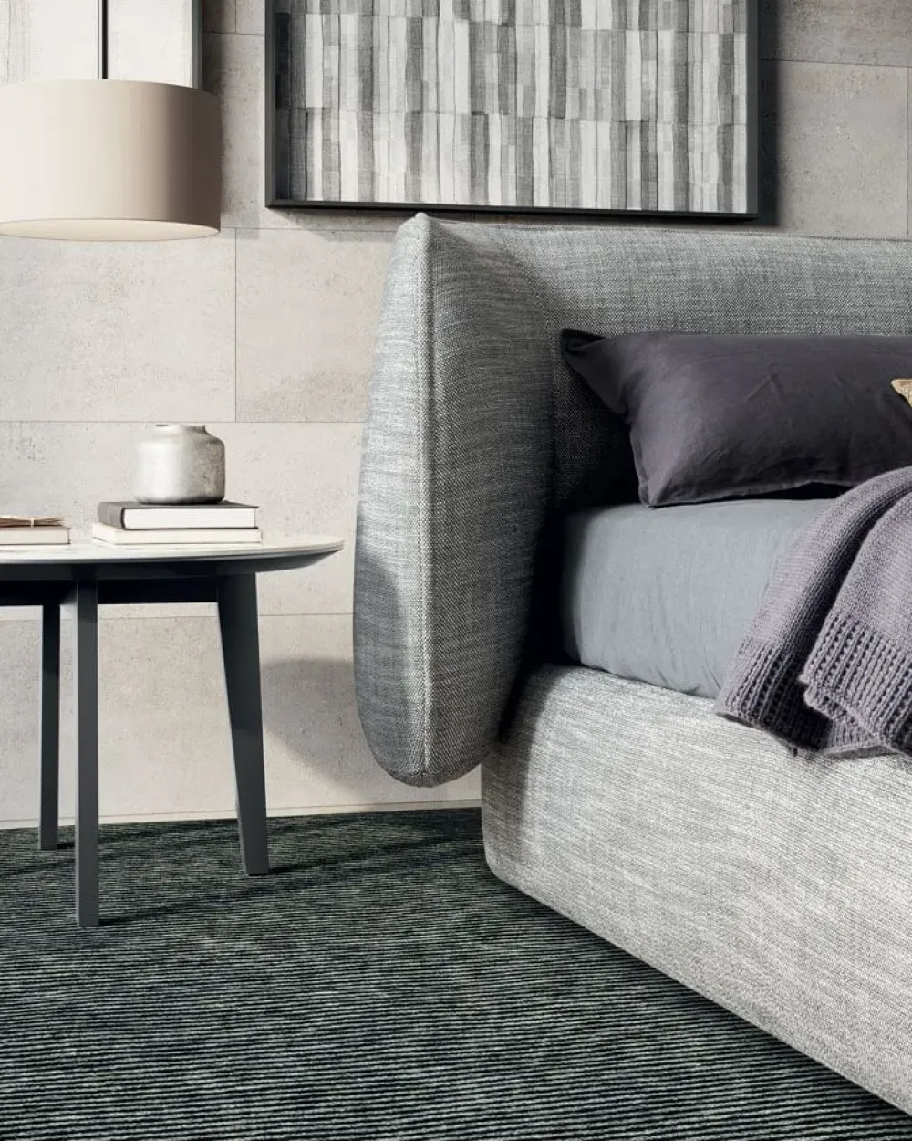 Letto matrimoniale Inemuri con contenitore a prezzo scontato! .^Dall'Agnese Discount