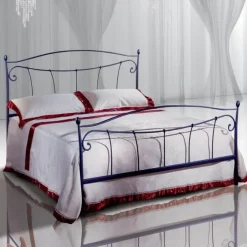 Pama Letti Letto matrimoniale Letto matrimoniale in ferro cleopatra con uno sconto IMPERDIBILE- Letti