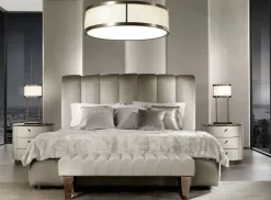 Letto matrimoniale Letto modello principato diversi rivestimenti   con un ribasso IMPERDIBILE^Md work Online