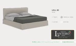 Gervasoni Letto matrimoniale Letto matrimoniale loll con uno sconto IMPERDIBILE- Letti