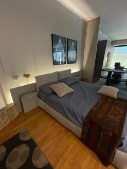 Sale Letto matrimoniale moderno Let' space a prezzo ribassato Letti