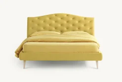 Noctis Letto matrimoniale moderno Lyle capitonnè a prezzo scontato- Letti