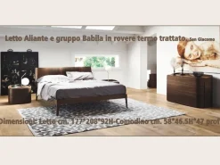 Letto matrimoniale moderno Aliante a prezzo scontato^Sangiacomo Outlet