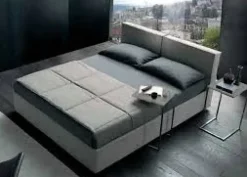 Letto matrimoniale moderno Jasm a prezzo scontato^Ergogreen New