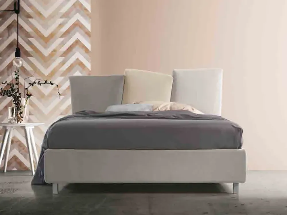 Letto matrimoniale moderno Viola Stilfar scontato 18%^Stilfar Italia Sale