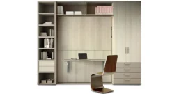 Letto matrimoniale moderno Letto/scrivania/libreria/armadio a prezzo ribassato Letti