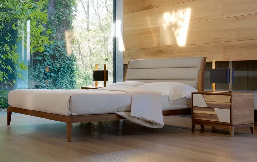 Letto matrimoniale moderno Modello p 115 a prezzo scontato^Dale