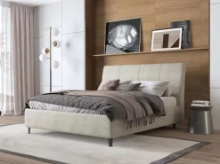 Letto matrimoniale moderno 02 a prezzo ribassato^Artigianale Clearance