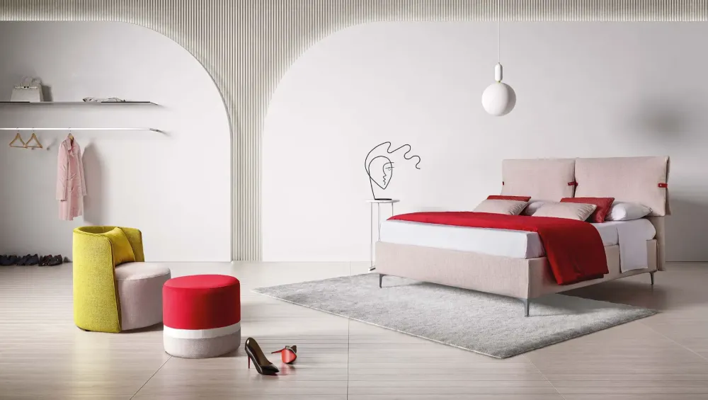 Letto matrimoniale moderno Primrose a prezzo ribassato^Le Comfort Discount