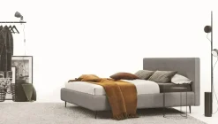 Clearance Letto matrimoniale moderno Gaia a prezzo scontato Letti