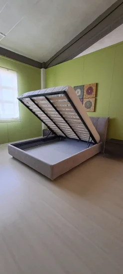 Letto matrimoniale moderno Adamas a prezzo ribassato^Nefi Discount