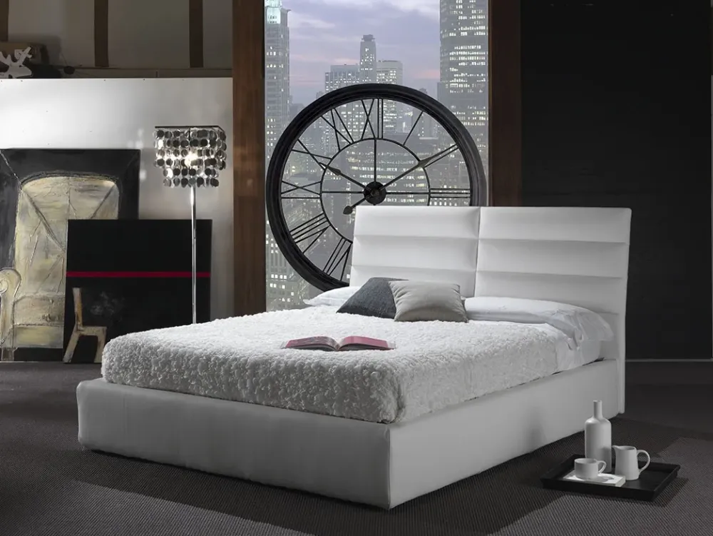 Clearance Letto matrimoniale Rodari con uno sconto del 50% Letti