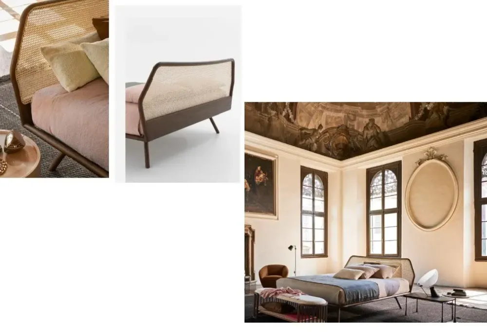 Hot Letto matrimoniale Trama con materasso rising dorelan con un ribasso IMPERDIBILE Letti