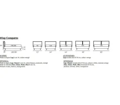 Samoa Letto matrimoniale Wisp b-side con uno sconto IMPERDIBILE- Letti