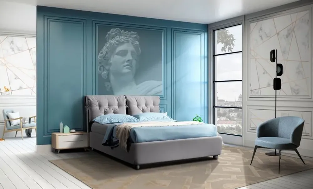 Md work Letto Mod. fiore luxory SCONTATO a PREZZI OUTLET- Letti