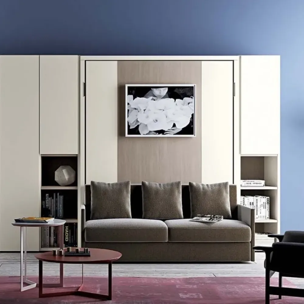 Letto moderno a scomparsa Nobu- promo sul nuovo a prezzo scontato Letti