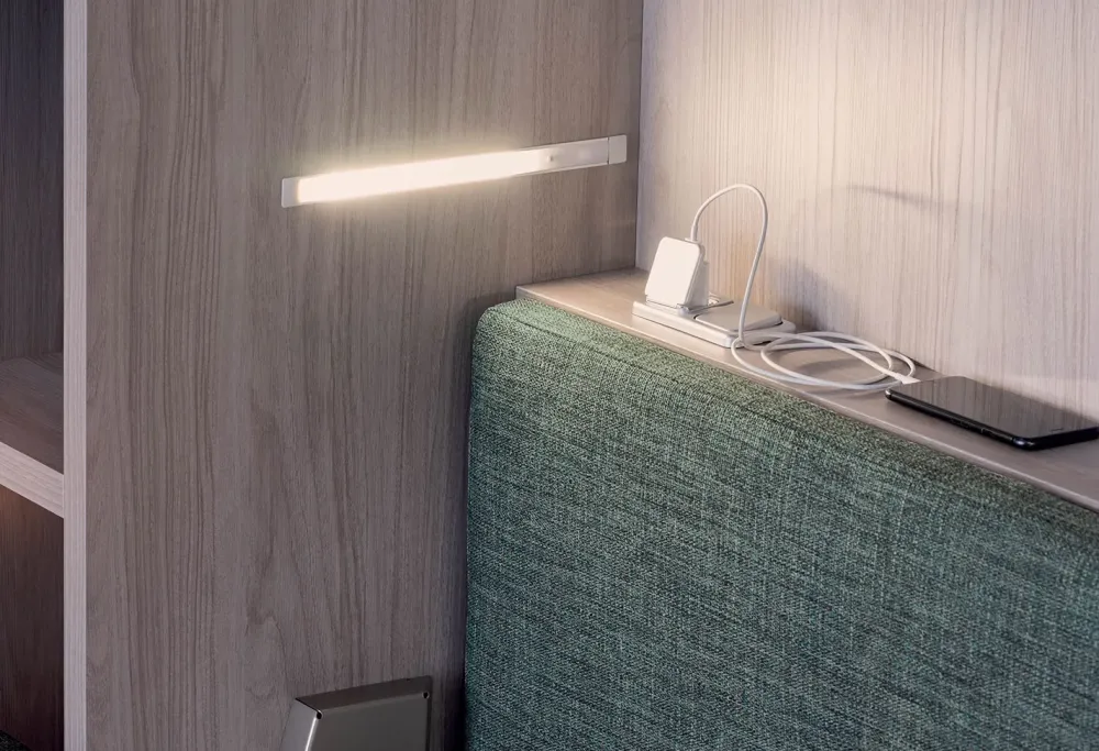 Letto moderno a scomparsa Nobu- promo sul nuovo a prezzo scontato Letti